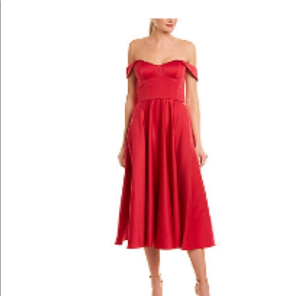 Red dress